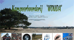 Desktop Screenshot of kampeerboerderij-wouda.nl